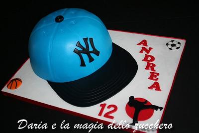 baseball cup cake - Cake by Daria Albanese