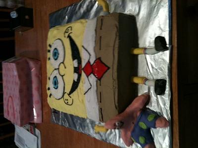 Sponge Bob and Patrick  - Cake by michelle 