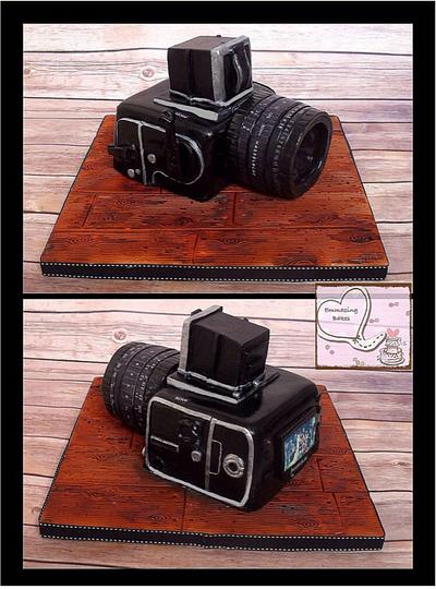 Hasselblad camera cake-entirely edible - Cake by Emmazing Bakes