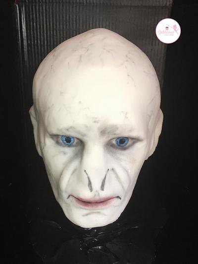 Cuties Celebrating 20 Years of Harry Potter Collaboration - Voldemort - Cake by debliciouscakes