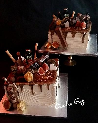 Drip cake  - Cake by Ewa