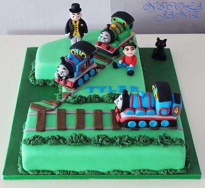Thomas and friends - Cake by nicola thompson
