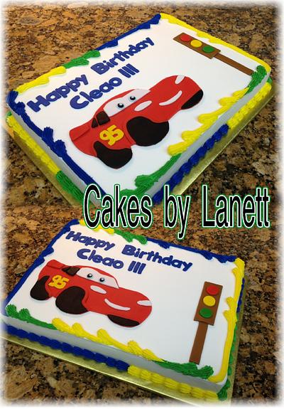 Cars Cake - Cake by Lanett