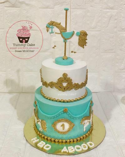 Carousel cake - Cake by Doaa Mokhtar