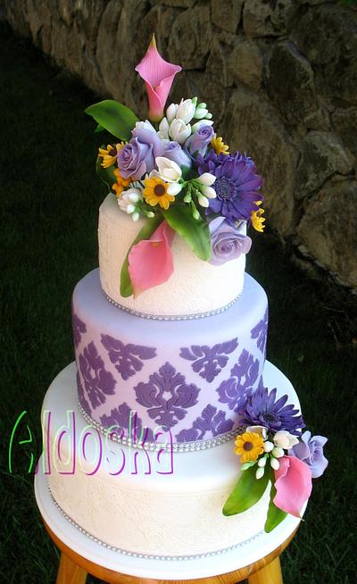 Anniversary cake - Cake by Alena