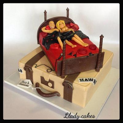Wedding cake - Cake by Llady