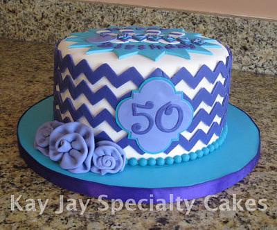 Bowling-Themed 50th Birthday Cake - Cake by Kimberley Jemmott