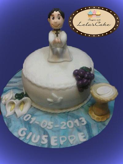 1st communion  - Cake by Daniela Morganti (Lela's Cake)