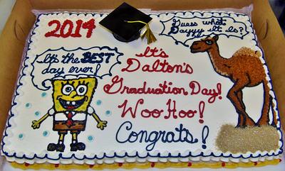 Comical Buttercream graduation cake - Cake by Nancys Fancys Cakes & Catering (Nancy Goolsby)