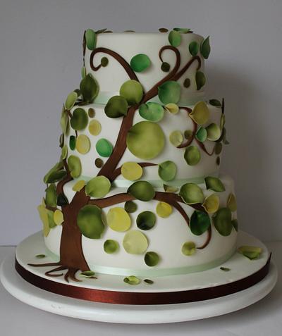 Vegan wedding cake - Cake by Happyhills Cakes