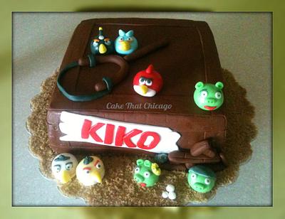 Angry Birds Cake - Cake by Genel