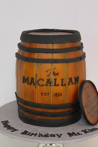 barrel cake - Cake by Cakes By Mickey