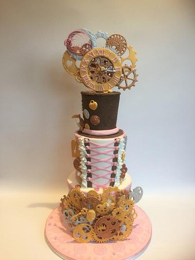 Steampunk cake - Cake by vida cakes