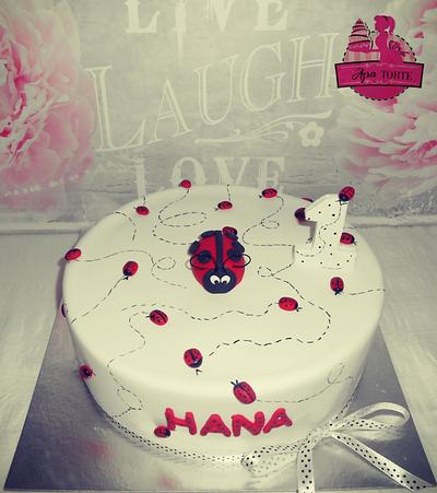 Lady bug cake - Cake by AzraTorte