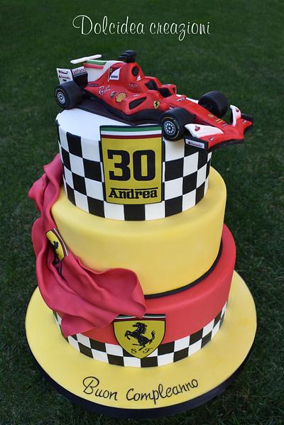 Ferrari F1  - Cake by Dolcidea creazioni