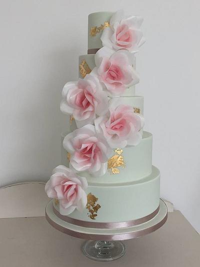 Mint Rose - Cake by Ruby & Belle Cakes