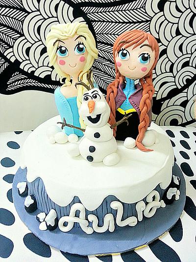 my 'frozen' cake - Cake by nani