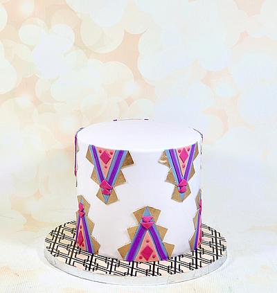 Aztec inspired cake - Cake by soods