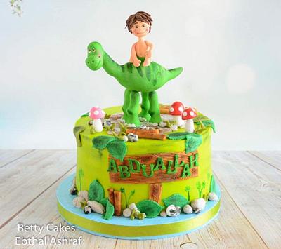 The good dinosaur Cake  - Cake by BettyCakesEbthal 