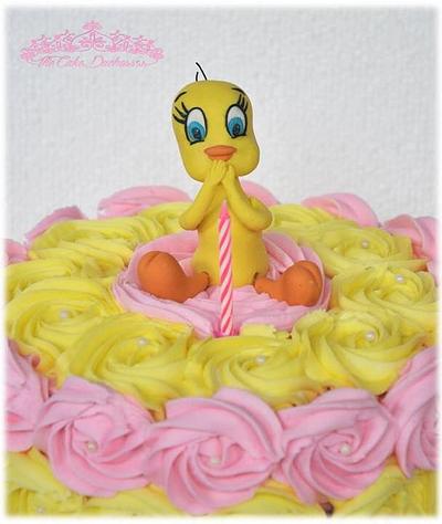 Tweety - Cake by Sumaiya Omar - The Cake Duchess 
