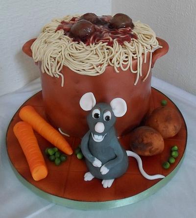 Ratatouille  - Cake by Carrie-Anne Dallas