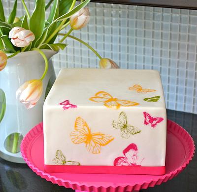 Butterfly cake - Cake by Carol