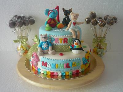 Baby toys cake - Cake by MadebySilvia