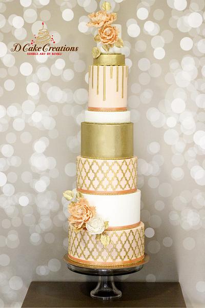WEDDING CAKE - Cake by D Cake Creations®