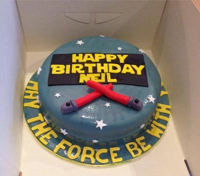 Star Wars themed cake - Cake by Kayleighscakes