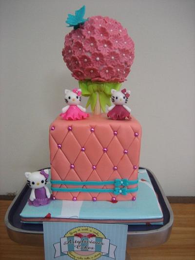 Mini Hello Kitty Cake - Cake by iriene wang