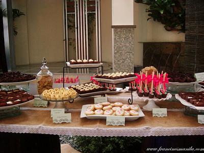 Dessert Table - Rustic - Cake by Claudine - Francine's Sweet Treats