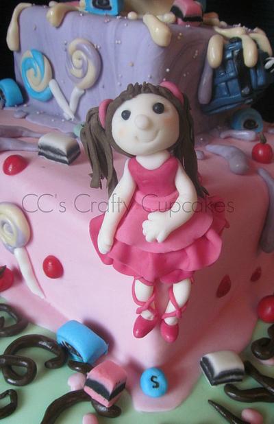 Sweet 16 through the years  - Cake by Cathy Clynes