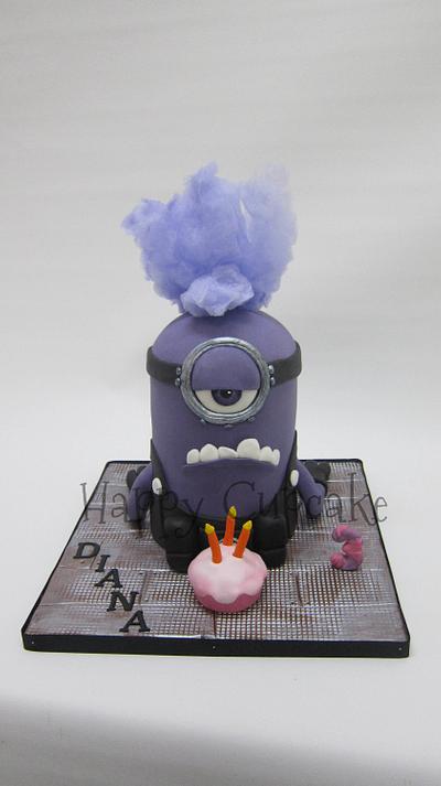 Evil Minion - Cake by Andrea Soubirán