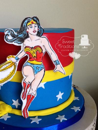 Wonder Woman - Cake by Sweet Traditions