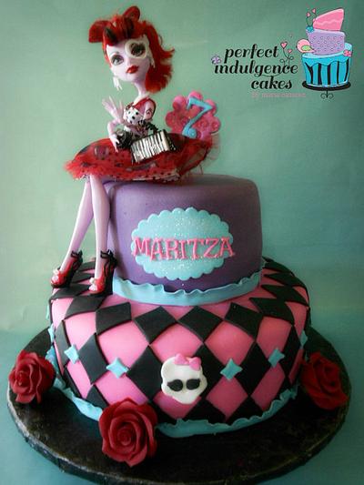 Monster High  - Cake by Maria Cazarez Cakes and Sugar Art