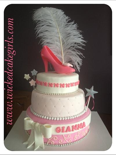 Princess cake - Cake by Wicked Cake Girls