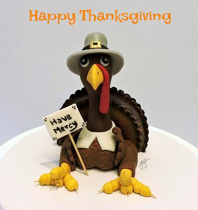 Happy Thanksgiving - Cake by Jeanne Winslow