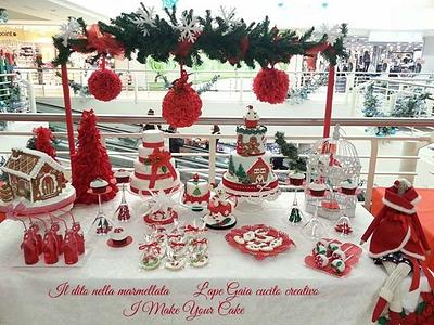 Christmas Sweet Table - Cake by Sonia Parente