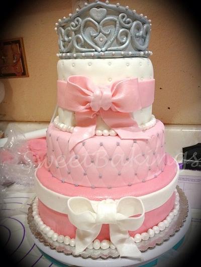 Pink Princess Cake - Cake by Priscilla 