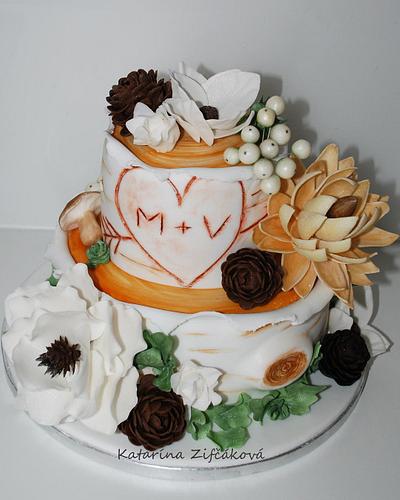 special wedding cake - Cake by katarina139