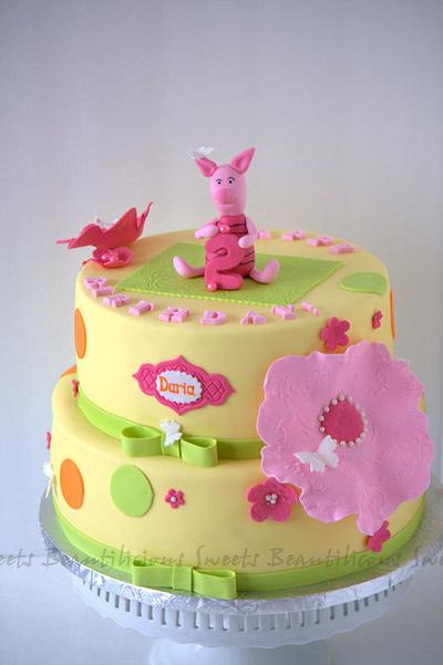 Winnie the Pooh - Piglet Cake - Cake by B_liciousSweets