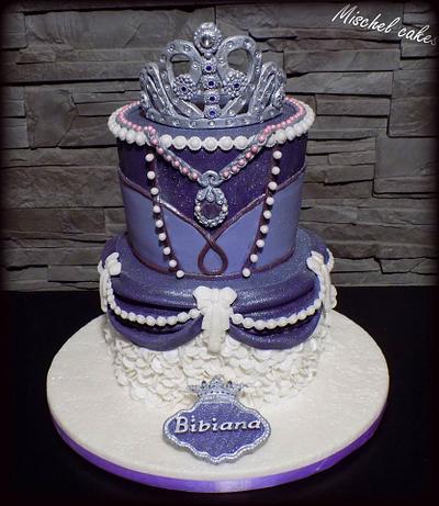 Princess Sofia  - Cake by Mischel cakes