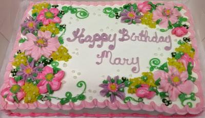 Portrait of a buttercream floral cake - Cake by Nancys Fancys Cakes & Catering (Nancy Goolsby)