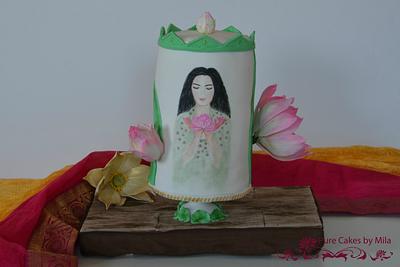 Padme - Festival of Vesak cake collaboration - Cake by Mila - Pure Cakes by Mila