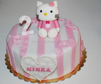 hello kitty cake - Cake by katarina139