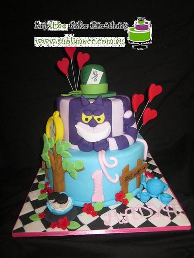 ALICE IN WONDERLAND  - Cake by Sublime Cake Creations