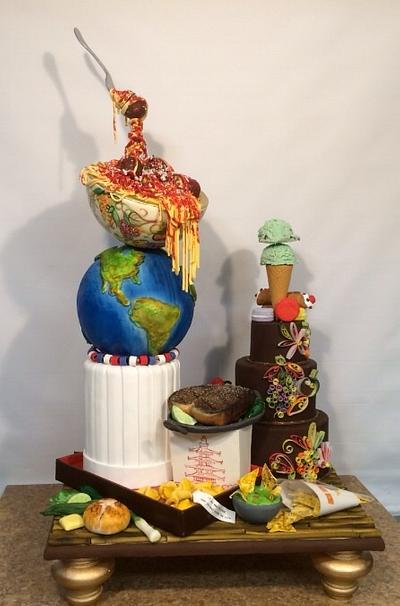 A world of foods - Cake by Farnaz
