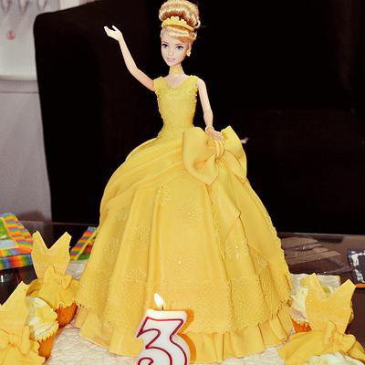 Barbie cake  - Cake by Reema siraj