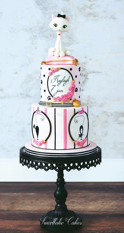 Parisian cat cake - Cake by Tamara