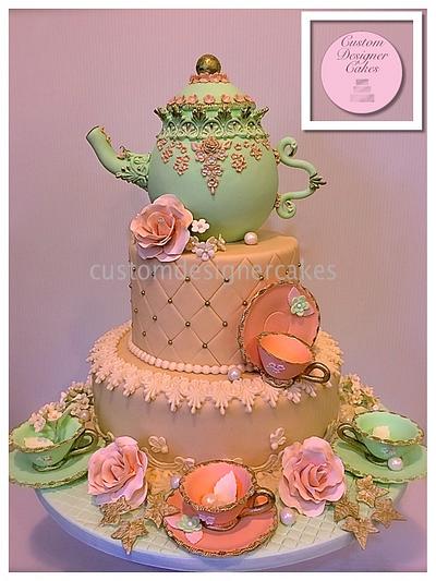 Teapot Cake - Cake by Anna